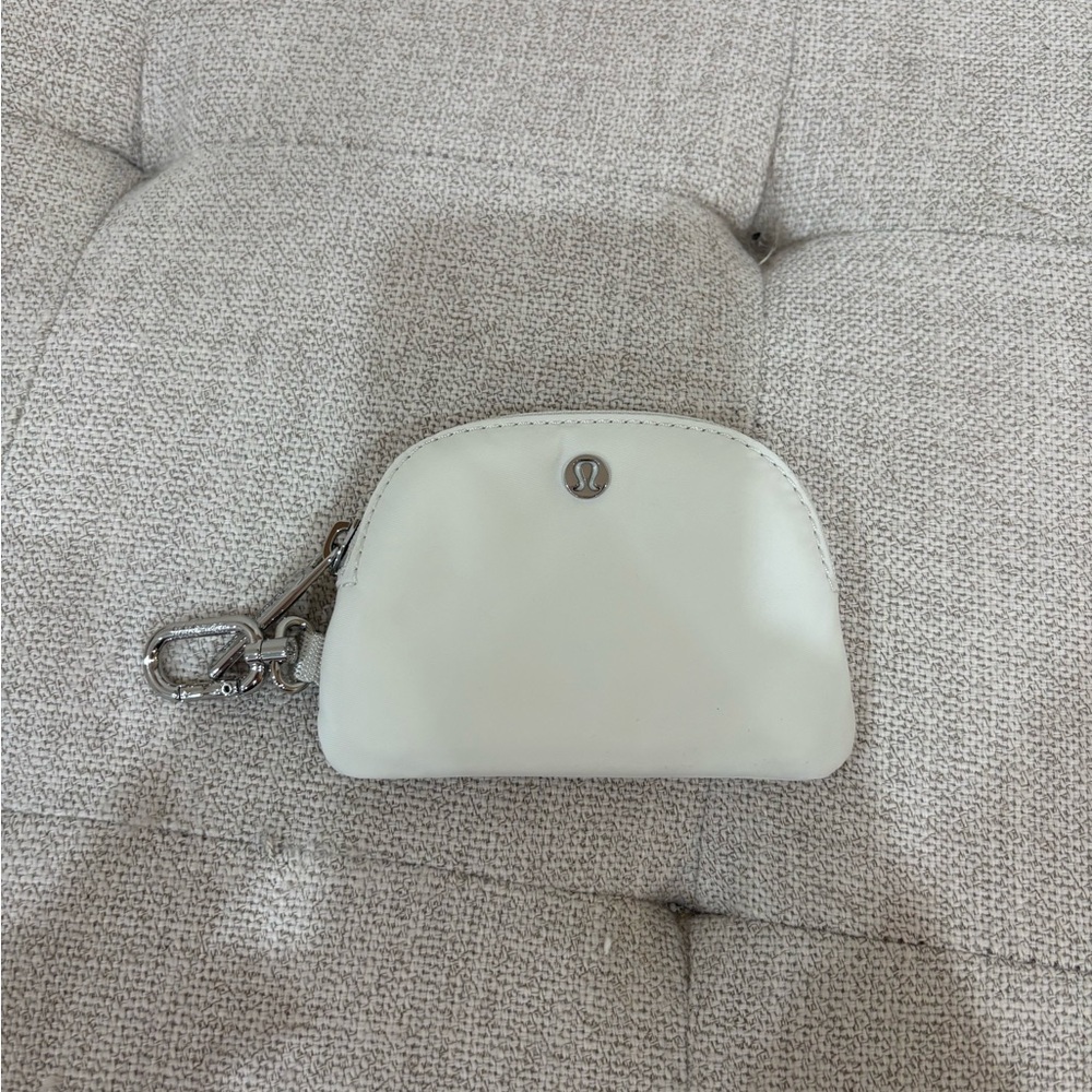 Lululemon White Mini Pouch